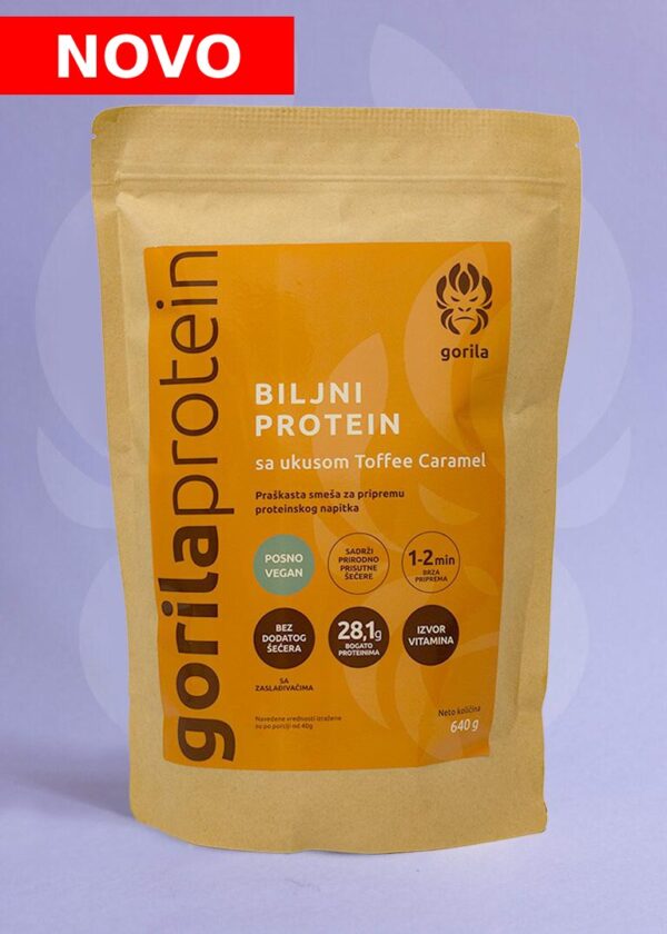 BILJNI PROTEIN 640g, Karamela